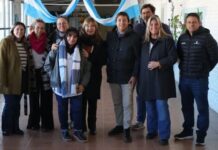 El intendente Acerbo visitó Salazar con una agenda enfocada en educación, salud y deporte