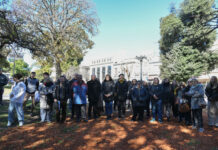 La intendenta de Paraná, Rosario Romero participó del acto por el 31 aniversario del atentado a la AMIA