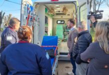 Carabelas incorpora una ambulancia de mayor complejidad