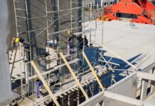 Avanza la construcción del nuevo Polideportivo Isla Maciel