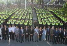 Jaldo tomó juramento a más de 1.200 policías y entregó equipamiento