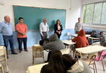 Julio Zamora en General Pacheco: “La escuela pública es el núcleo del crecimiento de nuestra comunidad”