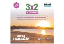 Hola Paraná: promoción 3×2 en alojamientos para escapadas de verano