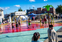 El Municipio reabrió el Parque del Agua y fue el atractivo de cientos de familias para disfrutar el fin de semana