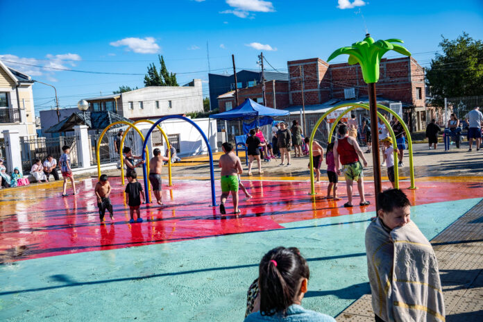 Reabrio el Parque del Agua en Río Gallegos