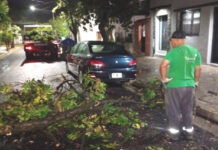 La Municipalidad desplegó un plan de contingencia ante la inclemencia climática