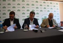 El Municipio firmó con EDEN y la Cooperativa convenio para la obra de ampliación de la Subestación Eléctrica de América