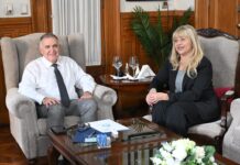 Jaldo y Chahla avanzan en gestiones para garantizar recursos municipales