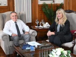 Jaldo y Chahla avanzan en gestiones para garantizar recursos municipales