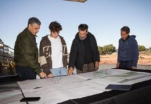 El sueño de la F1 en la Ciudad: Jorge Macri y Franco Colapinto recorrieron las obras del nuevo Autódromo