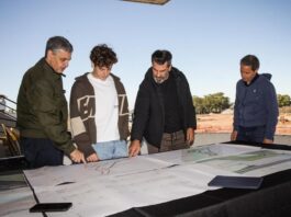 El sueño de la F1 en la Ciudad: Jorge Macri y Franco Colapinto recorrieron las obras del nuevo Autódromo