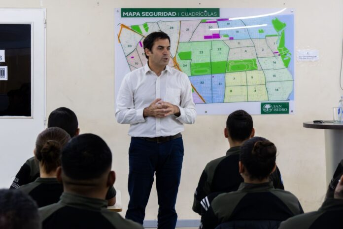 Ramón Lanús potencia la Patrulla Municipal con un plan de formación para nuevos agentes en San Isidro