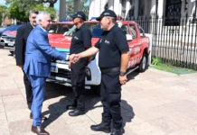 El Municipio aumenta su seguridad: Julio Zamora encabezó la entrega de 25 móviles para el COT