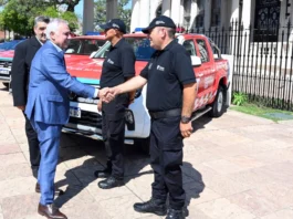 El Municipio aumenta su seguridad: Julio Zamora encabezó la entrega de 25 móviles para el COT