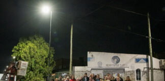El plan Paraná 100% LED sigue modernizando el sistema de alumbrado público de nuevos barrios