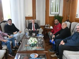Jaldo coordinó mejoras y obras con el Sindicato de Vialidad