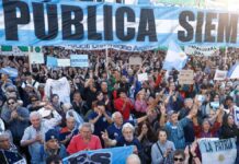 Multitudinaria Marcha Universitaria en todo el país