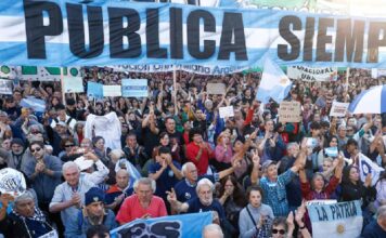 Multitudinaria Marcha Universitaria en todo el país