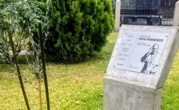 CEAMSE homenajeó al Papa Francisco
