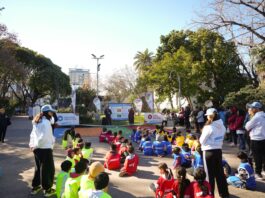 El municipio inauguró la Plaza Activa Joy of Moving en Olivos