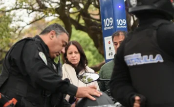 Vicente López incorporó un nuevo sistema de comunicación para la Patrulla Municipal