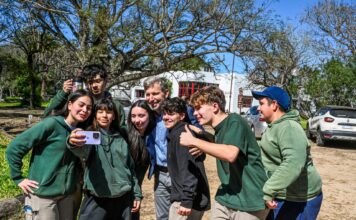 Frigerio inauguró la nueva residencia estudiantil femenina de la escuela agrotécnica Nº 2 de Villaguay
