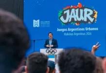 Nardini inauguró la primera edición de los Juegos Argentinos Urbanos